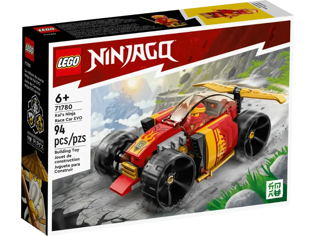 Lego Ninjago - La voiture de course ninja de Kai – Évolution