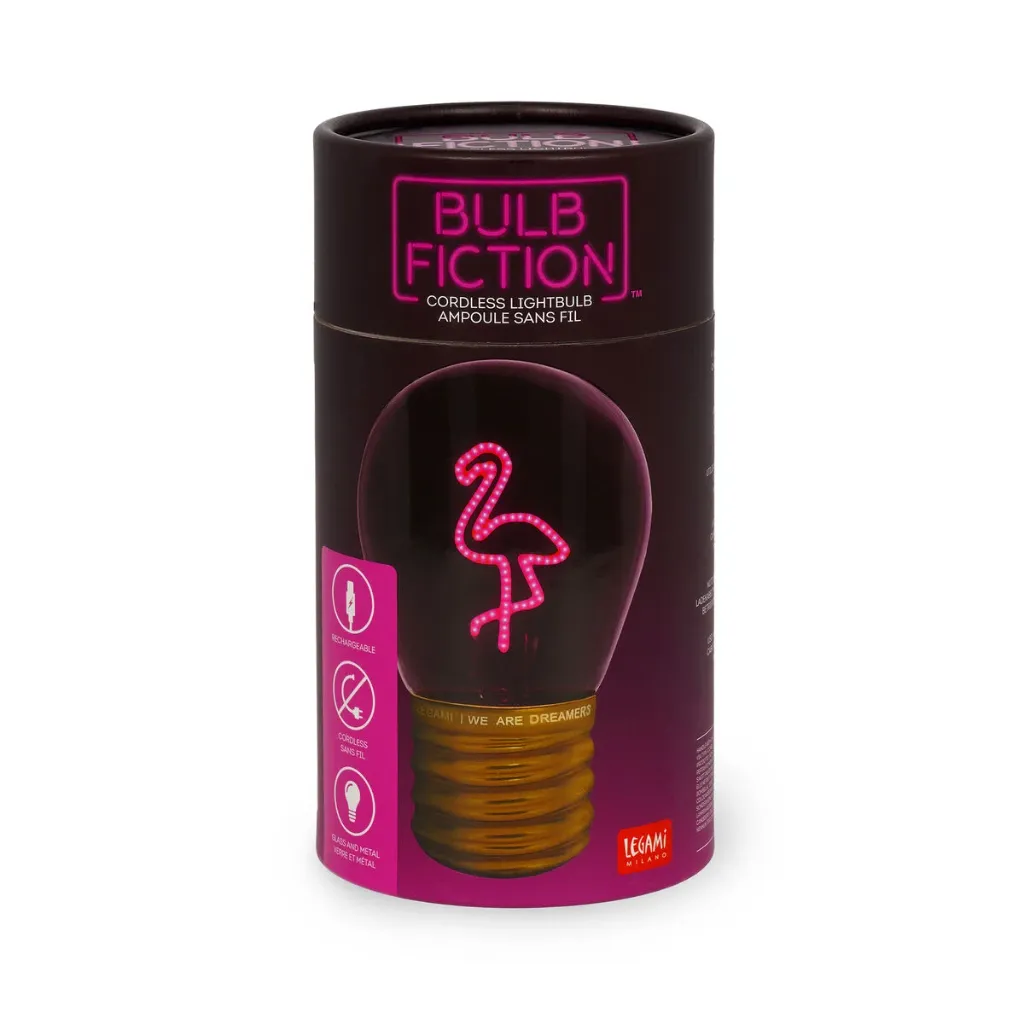 [CLB0007] Legami Bulb Fiction - Flamingo