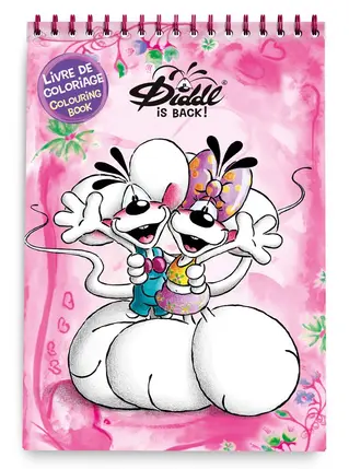 [DID10018] Diddl - Cahier de coloriage A4