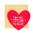 Legami Puzzle Card - Perfect Match Heart