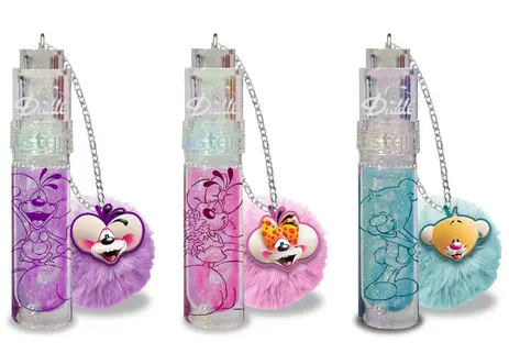 [DID50004] Diddl - Lip Gloss Glitter Pompon