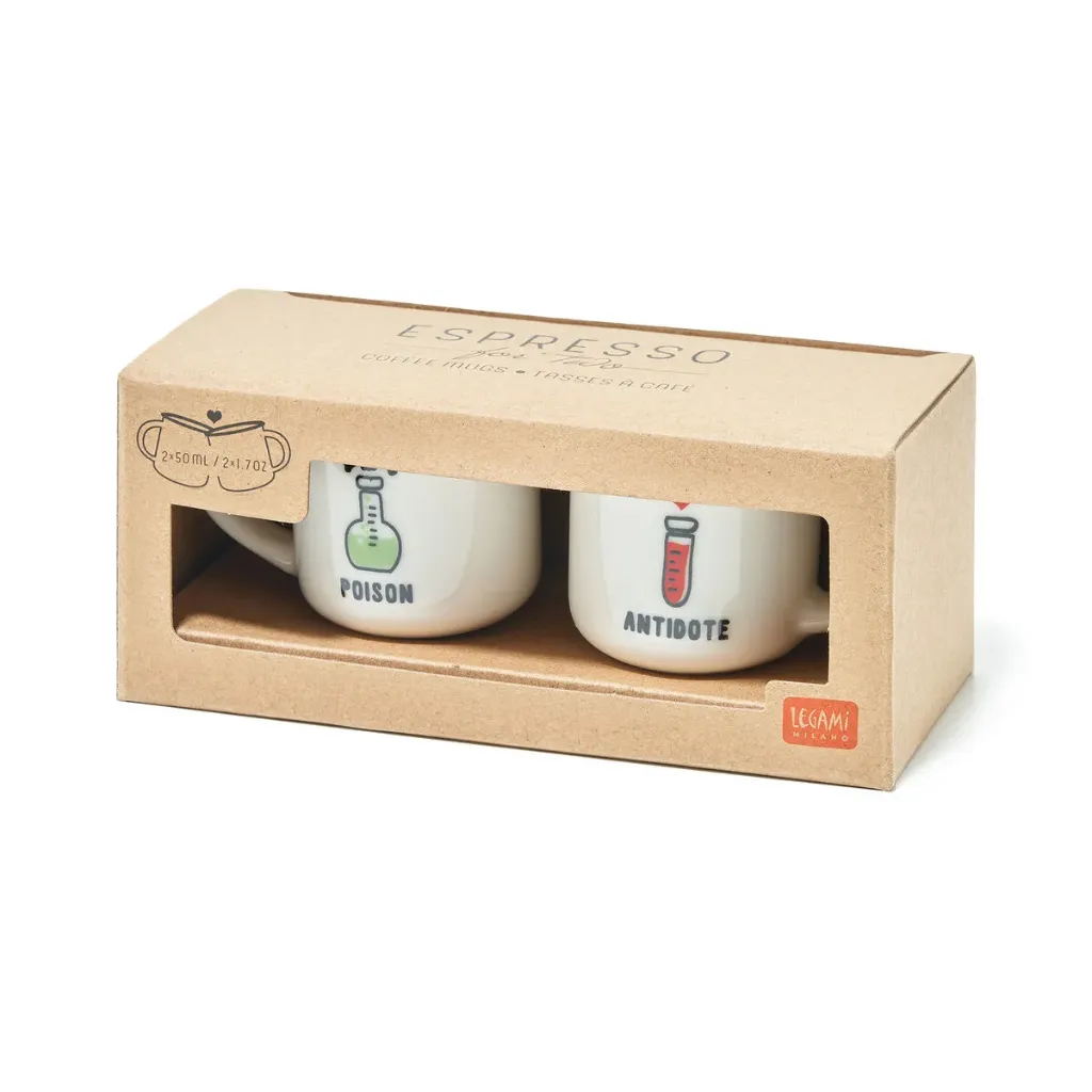 [MM0007] Legami Espresso for two - Poison/antidote