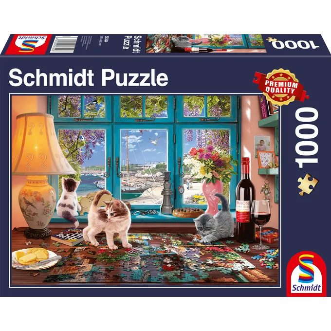Schmidt Spiele - Aan de puzzeltafel 1000 st.