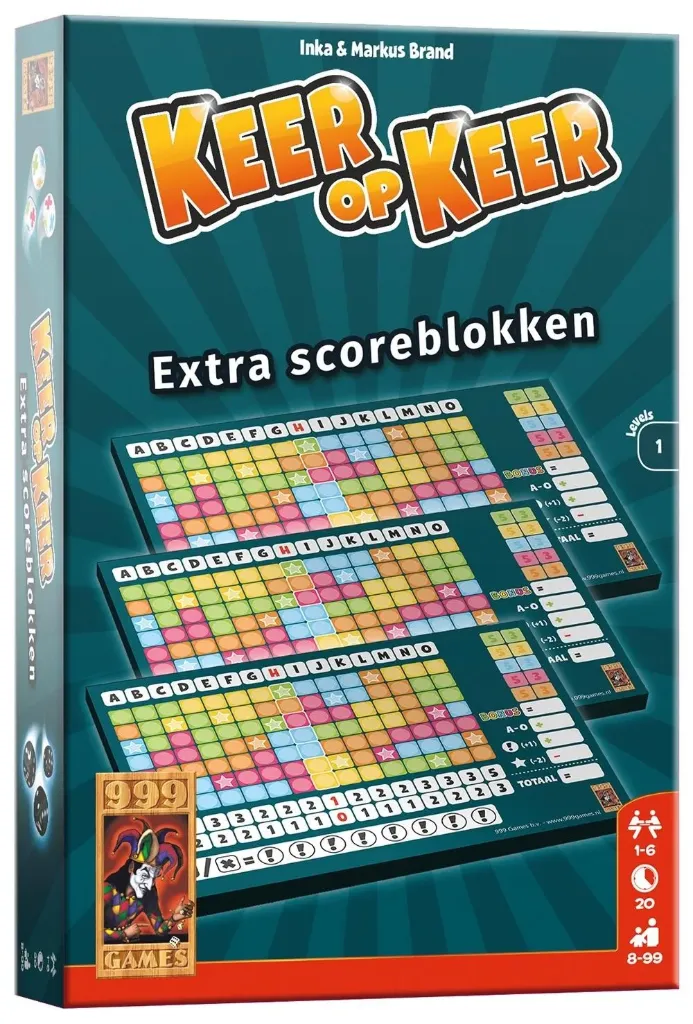 [999-KEE03] Keer op keer - 3 scoreblokken level 1