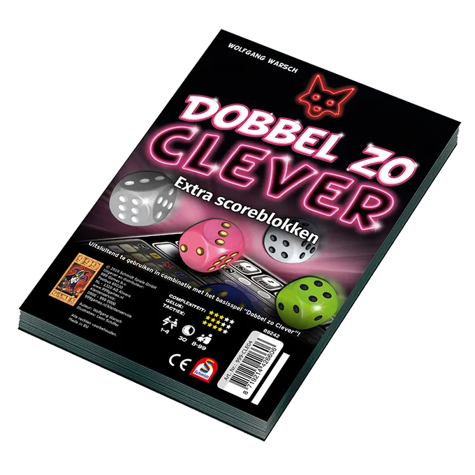 [999-CLE04] Dobbel zo clever - Scoreblok