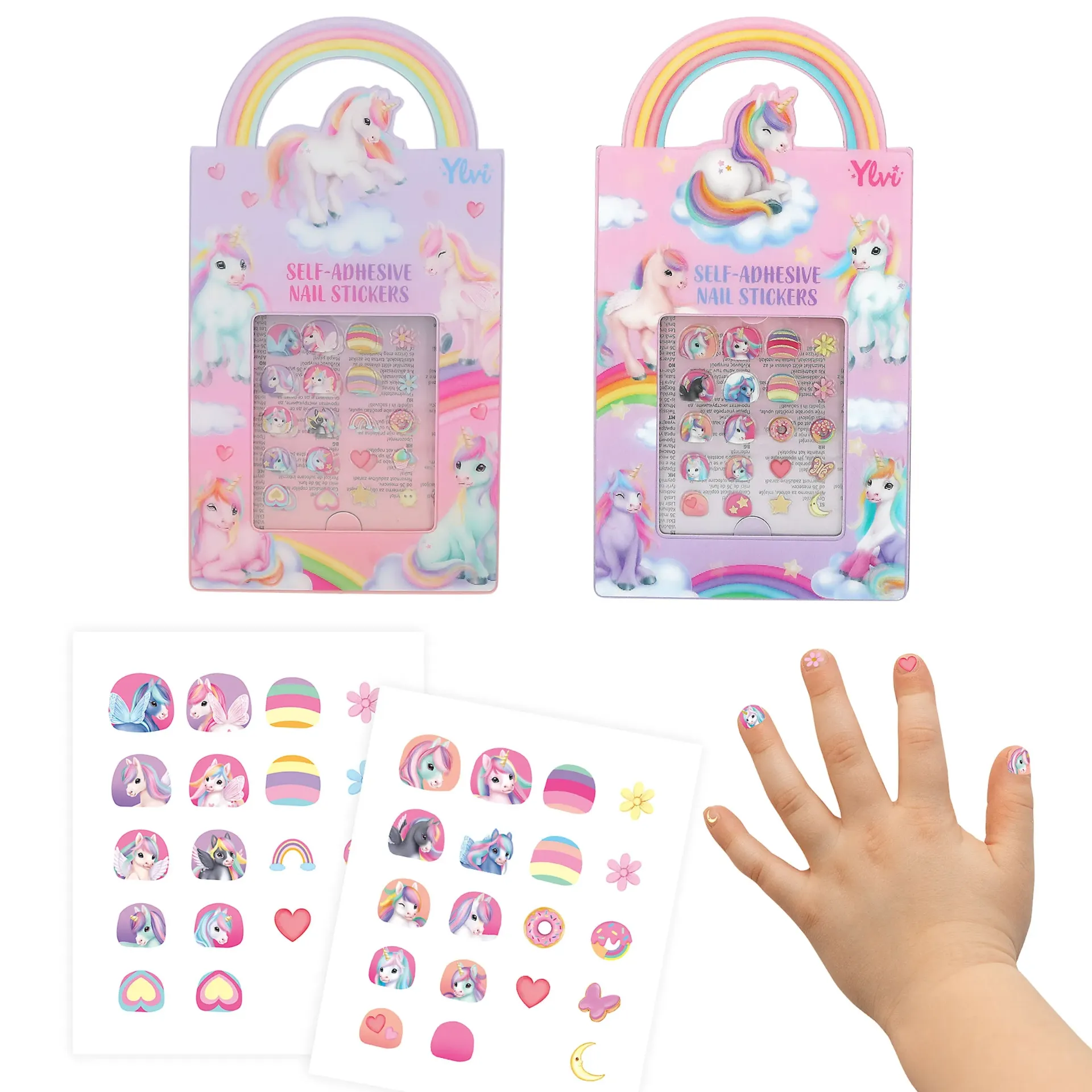 YLVI - Autocollant pour ongles assortiment