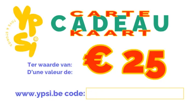 Carte-cadeau - 25 €
