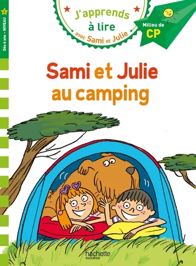 J'apprends à lire avec Sami et Julie - Sami et Julie au camping