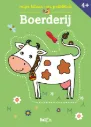 Kleur- en prikblok - Boerderij