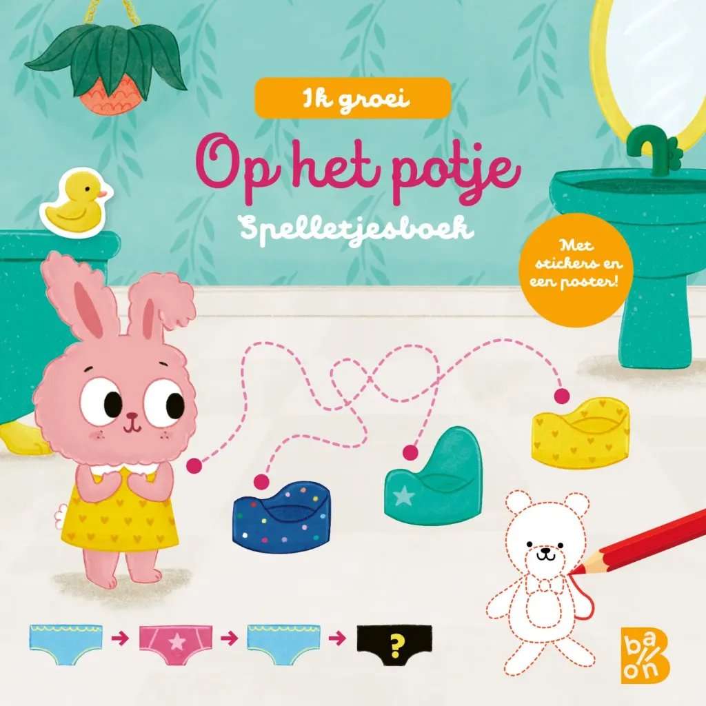 Op het potje - Spelletjesboek