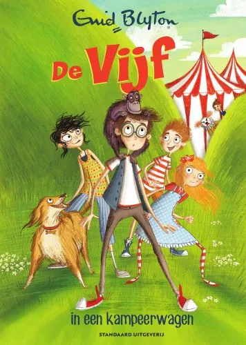 De vijf in een kampeerwagen