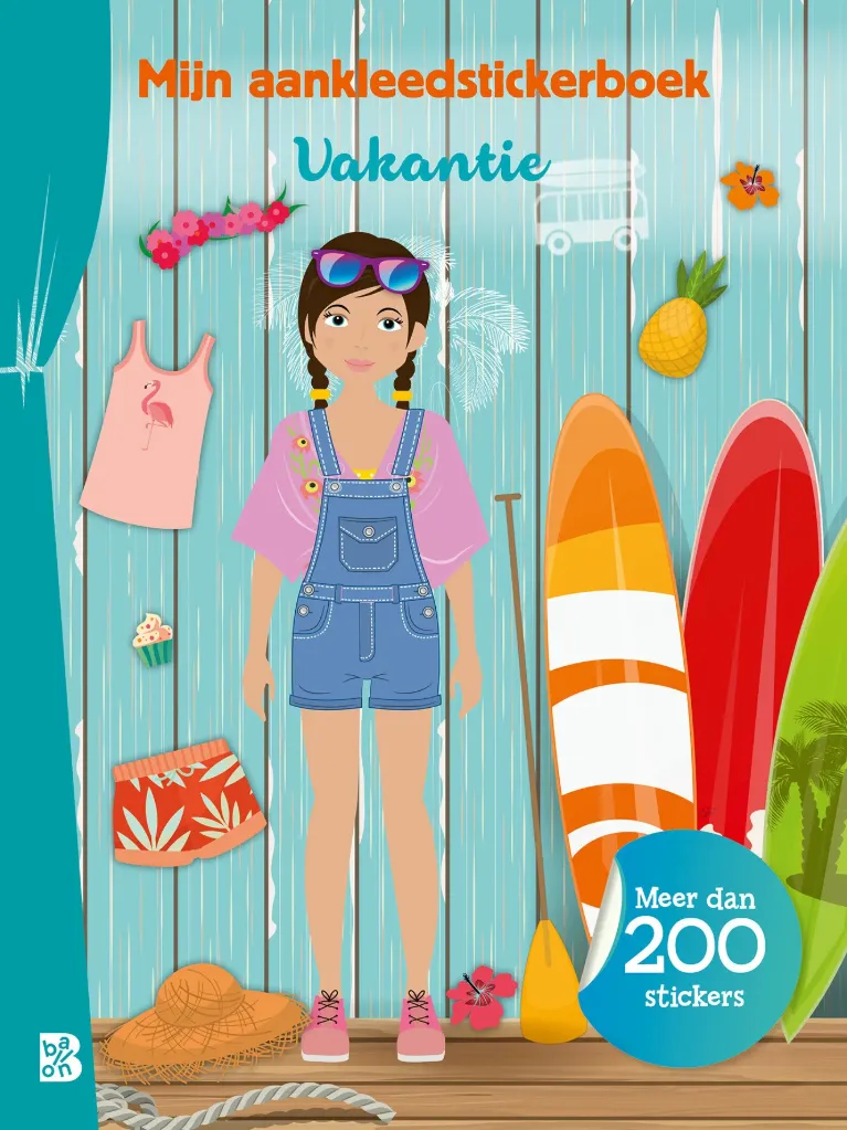 Mijn aankleedstickerboek - Vakantie