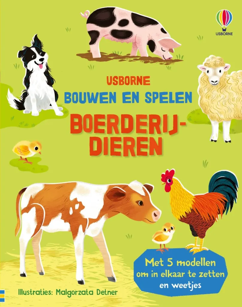 Boerderijdieren bouwen en spelen