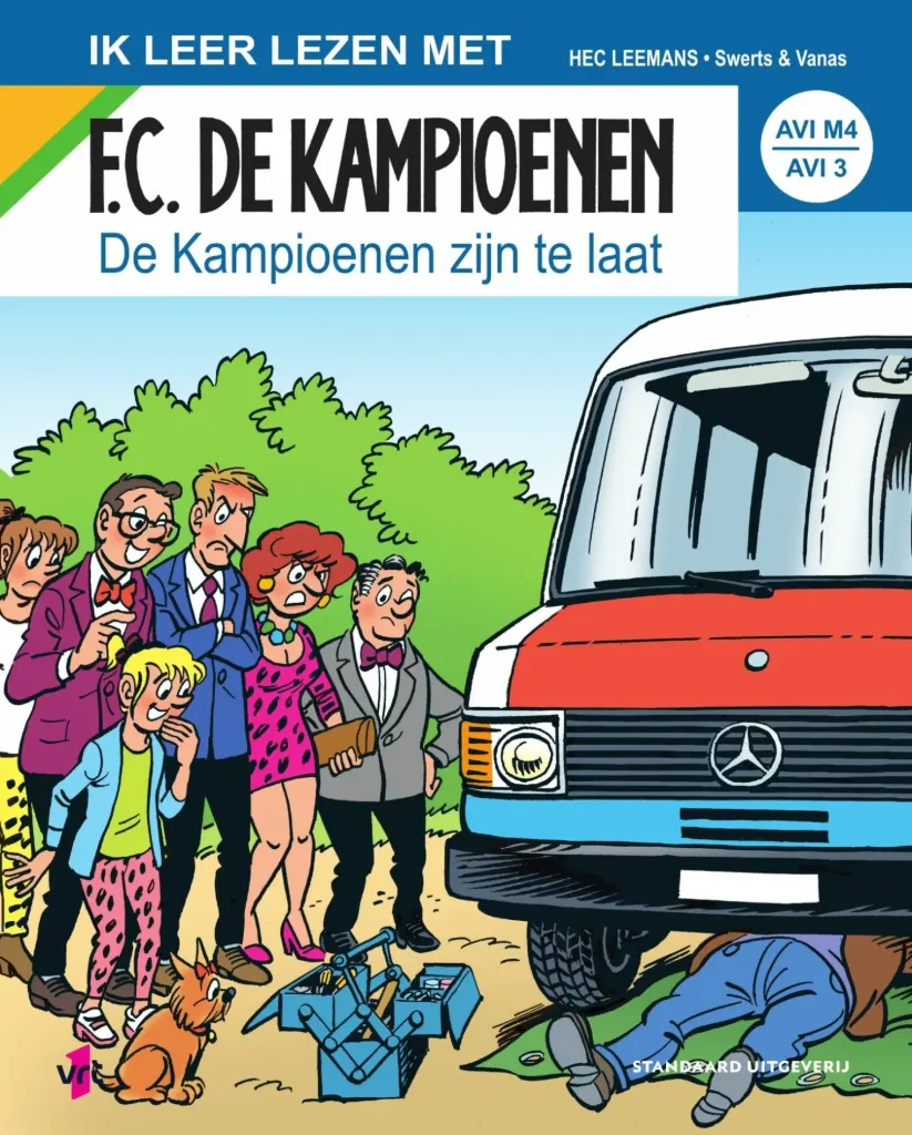 Ik leer lezen met FC De Kampioenen - De kampioenen zijn te laat 7+