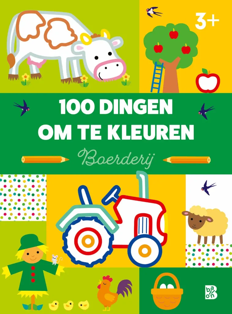 100 dingen om te kleuren - Boerderij