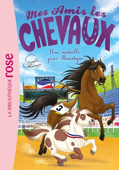 La Bibliothèque Rose - Mes amis les chevaux T37: Une médaille pour Moustique 6+