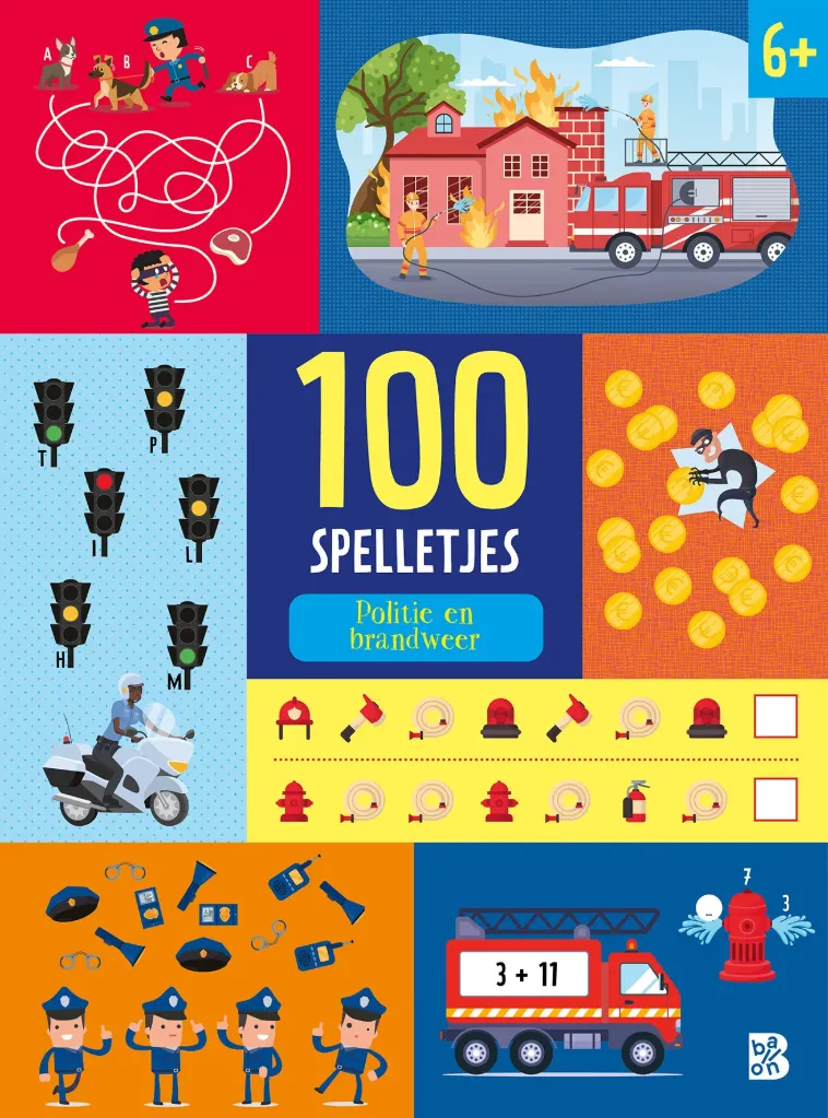 100 spelletjes - Politie en brandweer