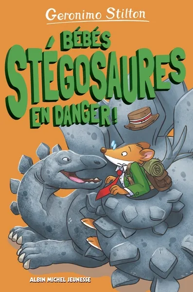 Geronimo Stilton - Bébés Stégosaures en danger 7+