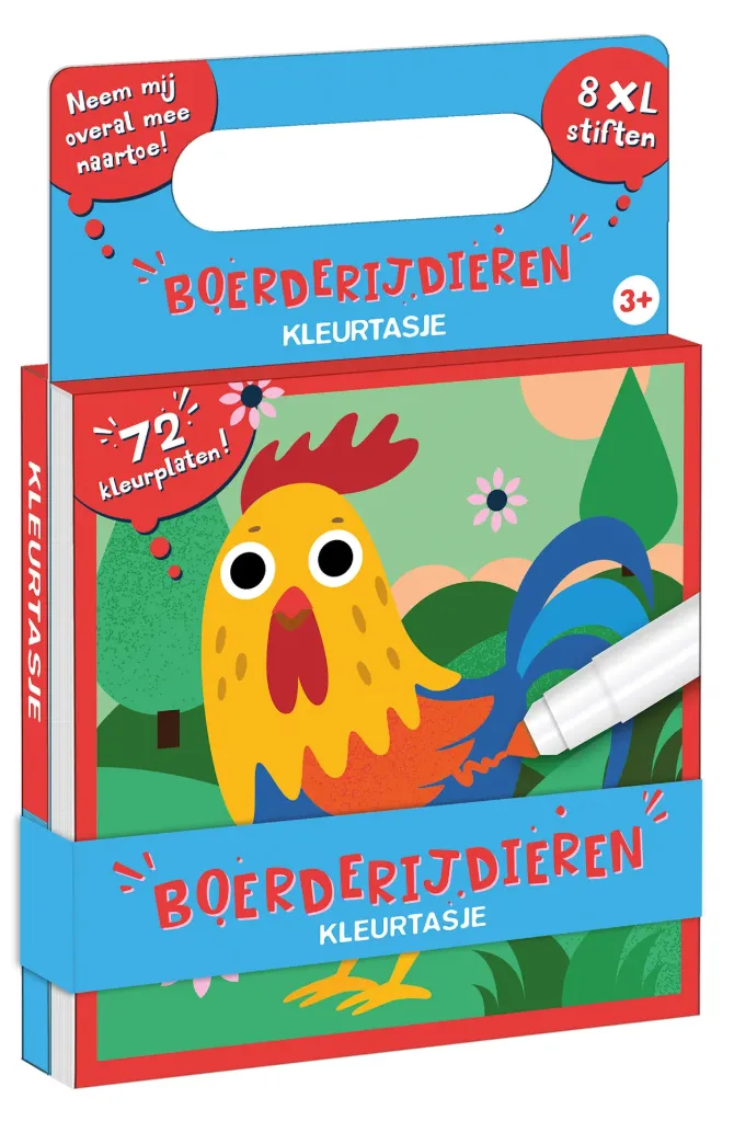 Boerderijdieren - kleurtasje