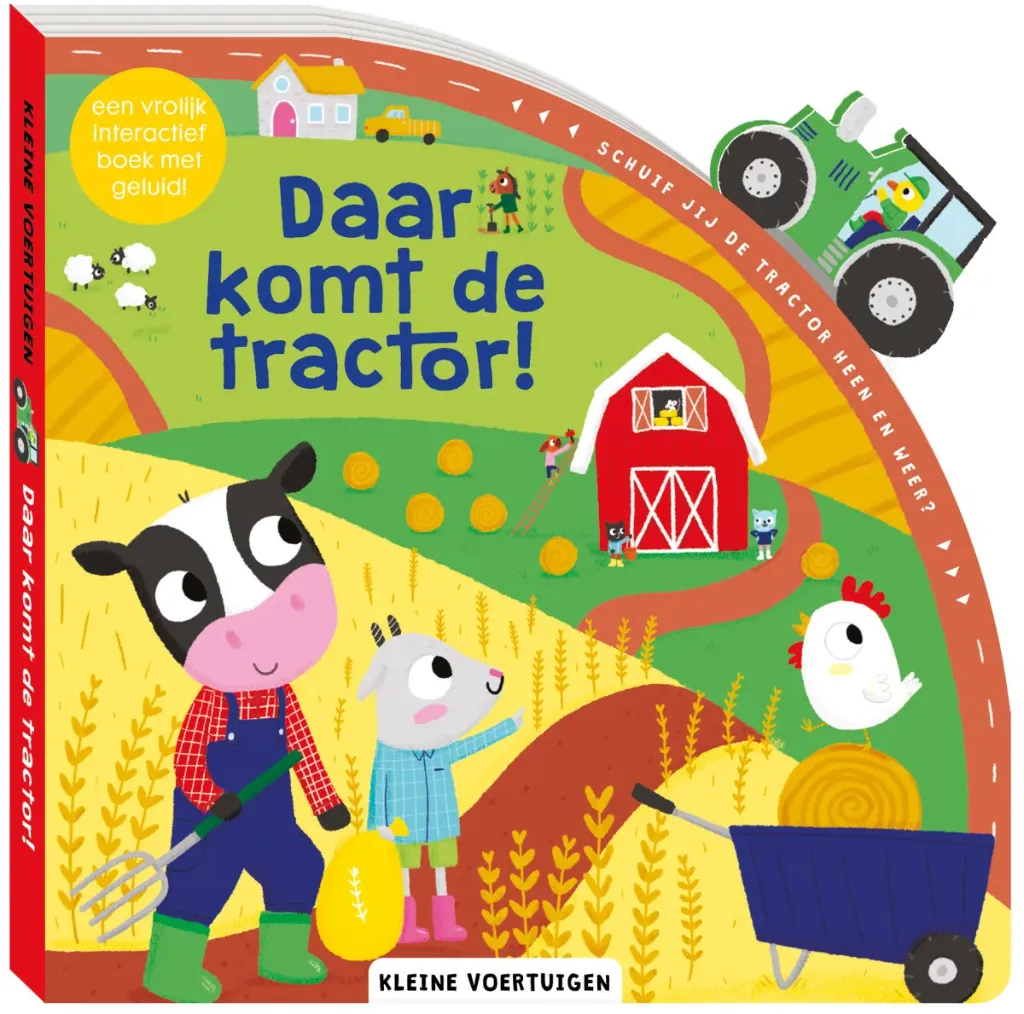 Daar komt de tractor!