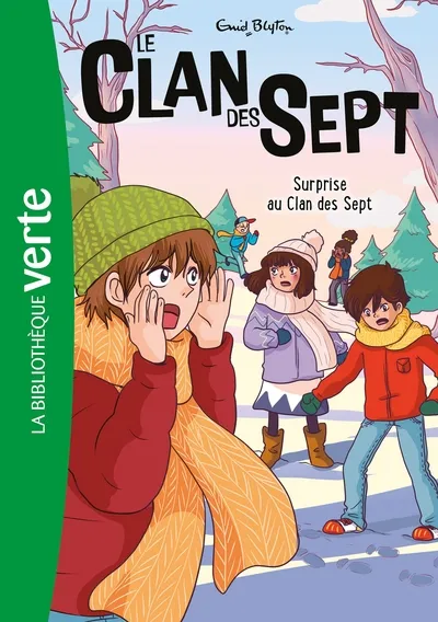 La Bibliothèque Verte - Le Clan Des Sept T13: Surprise au Clan du Sept 8+