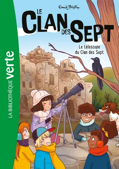 La Bibliothèque Verte - Le Clan Des Sept T12: Le télescope de Clan des Sept 8+