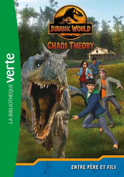 La Bibliothèque Verte - Jurassic World T5: Entre père et fils 8+