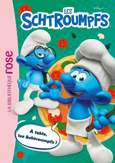 La Bibliothèque Rose - Les Schtroumpfs T05: À table, les Schtroupfs! 6+