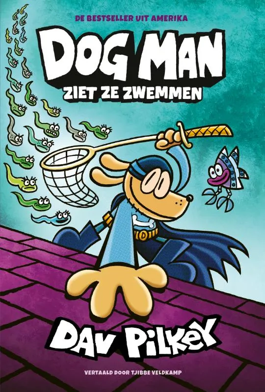 Dog Man ziet ze zwemmen 7+