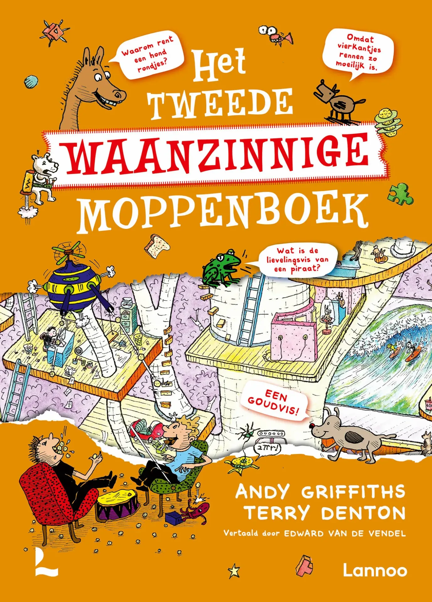 Het tweede waanzinnige moppenboek 7+