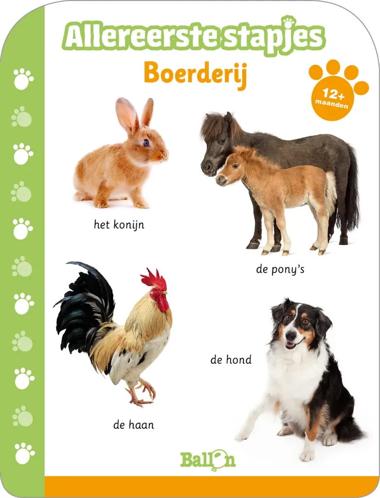 Allereerste stapjes - Boerderij