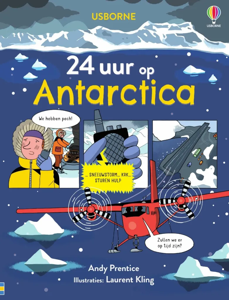 24 uur op antartica