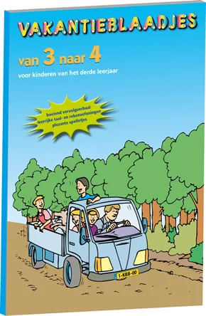 Vakantieblaadjes - Van 3 naar 4
