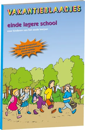 Vakantieblaadjes - Einde lagere school