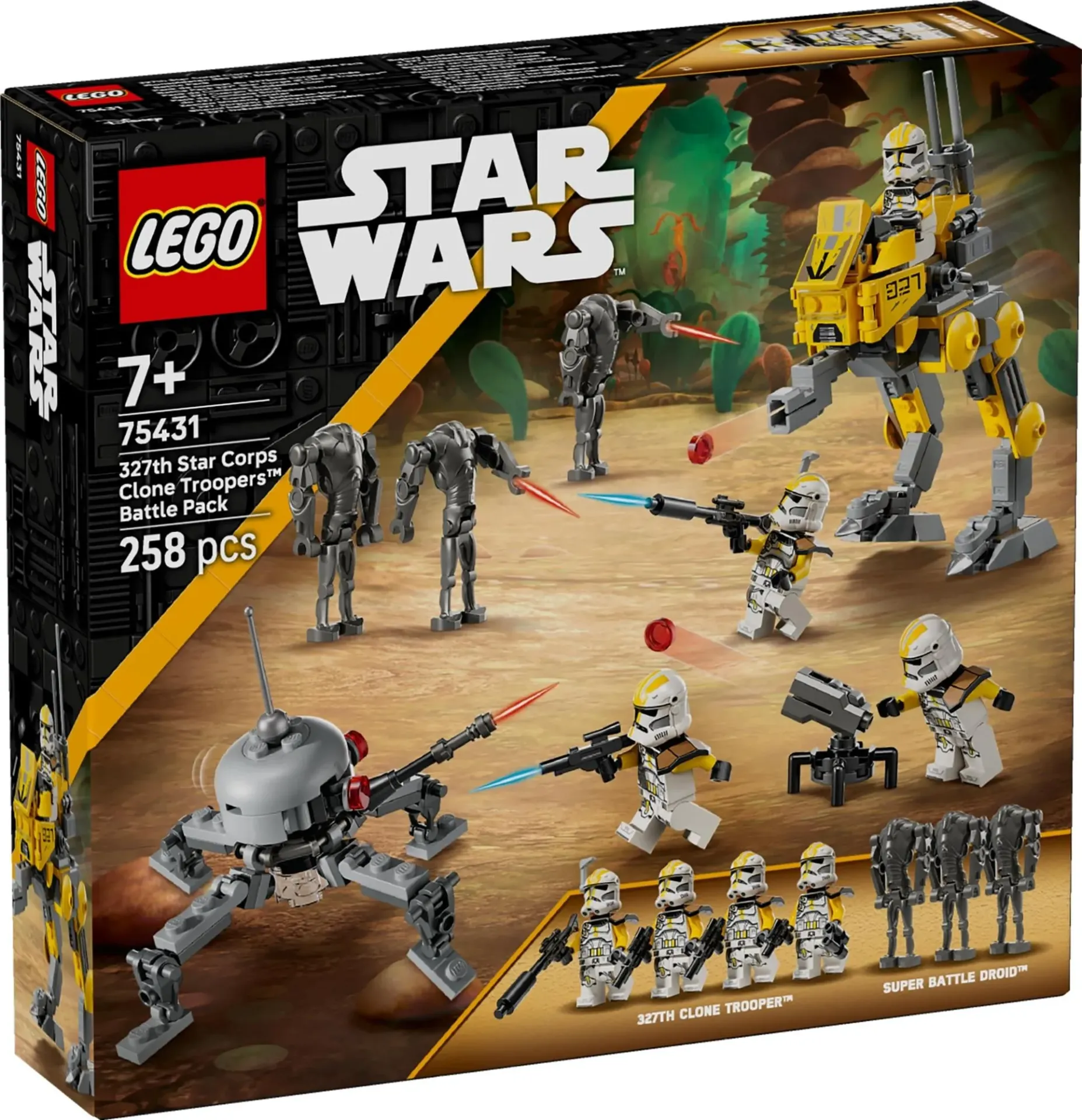 [75431] Lego Star Wars - 327th Star Corps Clone Troopers™ Battle Pack