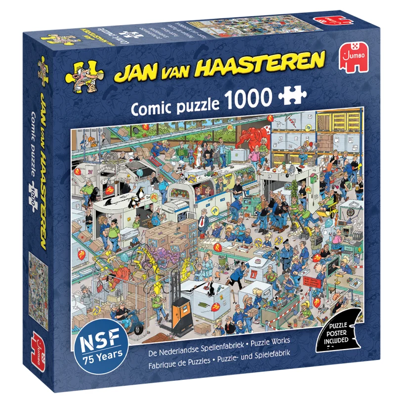 [1110100539] Jan Van Haasteren - Fabrique de puzzles 1000pcs