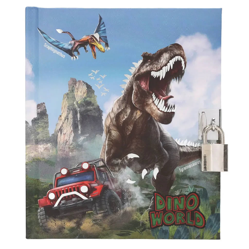 [13997] Dino World - Dagboek met slot