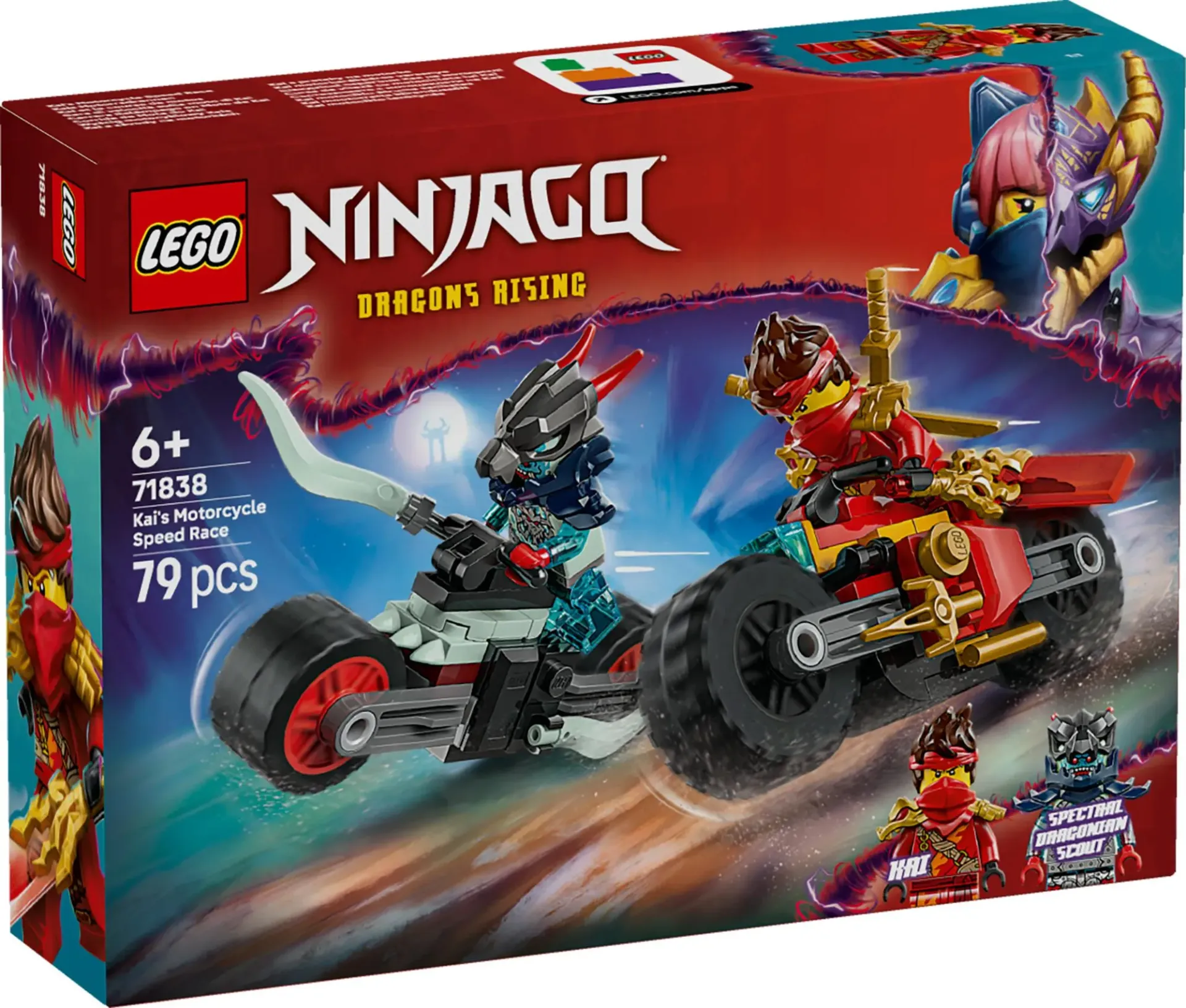 [71838] Lego Ninjago - Kai's motorrace