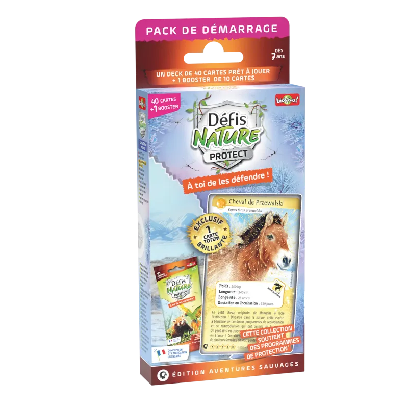 [3473] Défis Nature Protect - Pack de démarage: Cheval de Przewalski