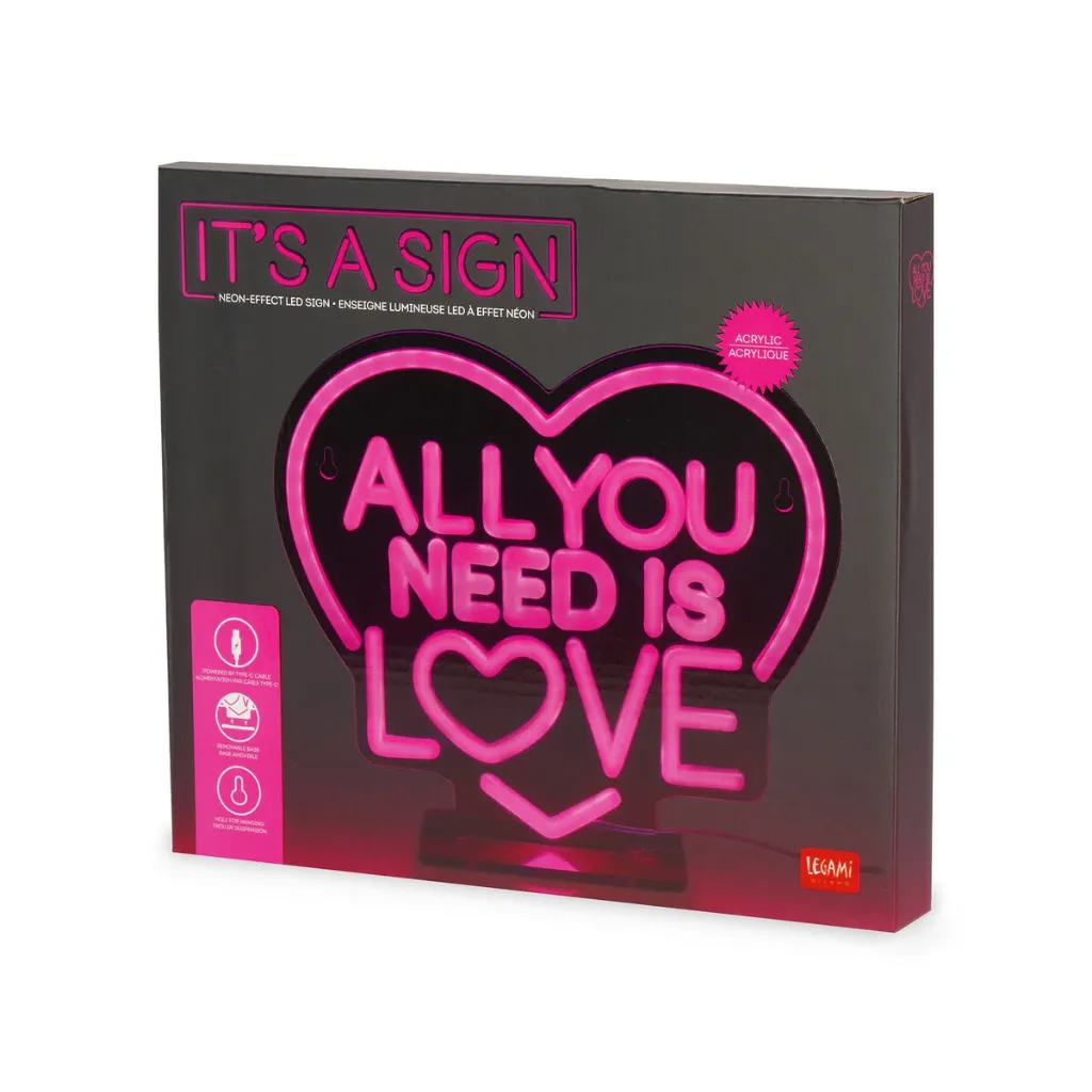 [NEL0005] Legami It's A Sign - All you need is love
