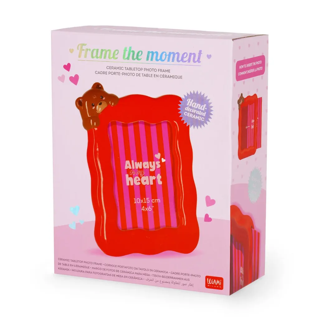 [APF0001] Legami Frame The Moment - Teddy Bear