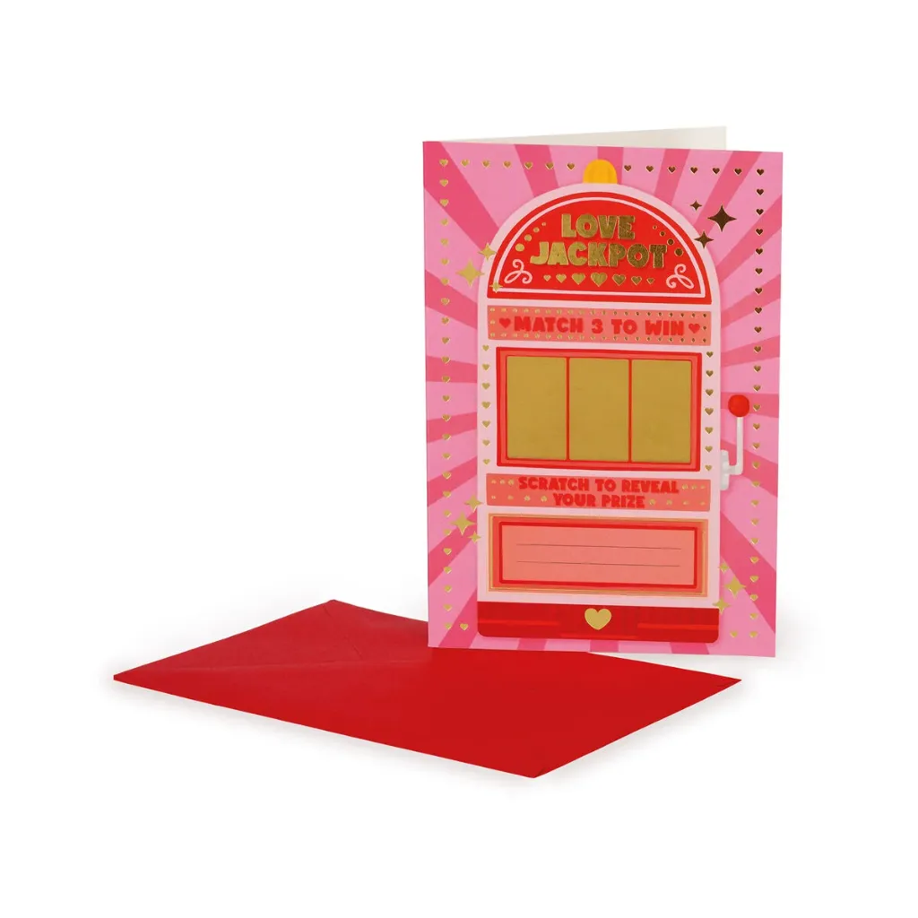 [BGS0010] Legami Scratch-Off Card - Love Jackpot
