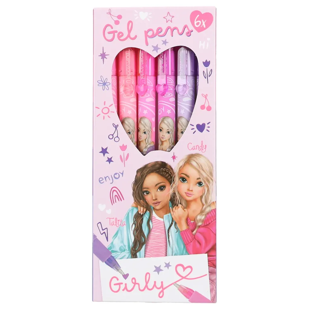 [12191] TOPModel - Set de stylos gel Girly