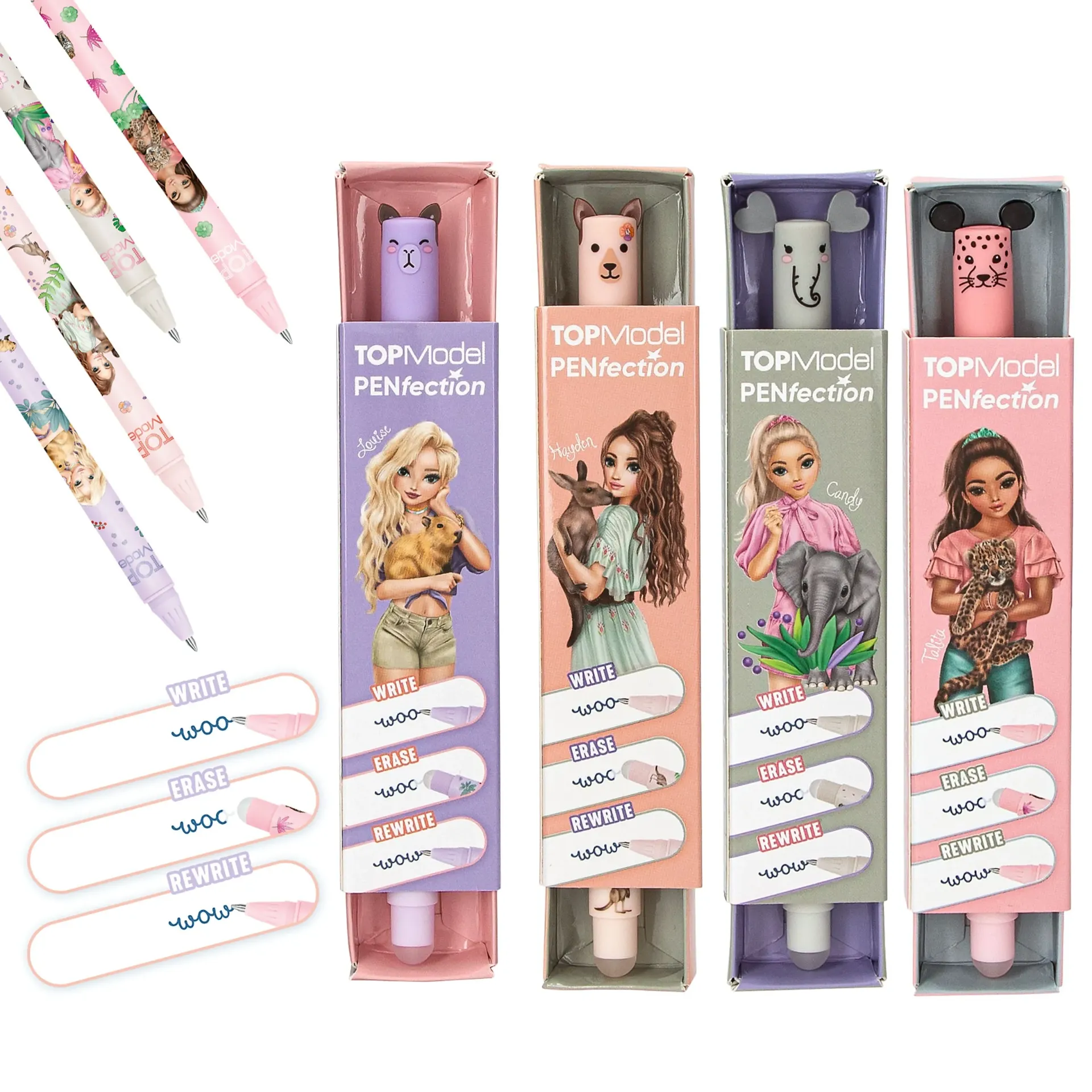 [12531] TOPModel - Stylo gel effaçable assortiment