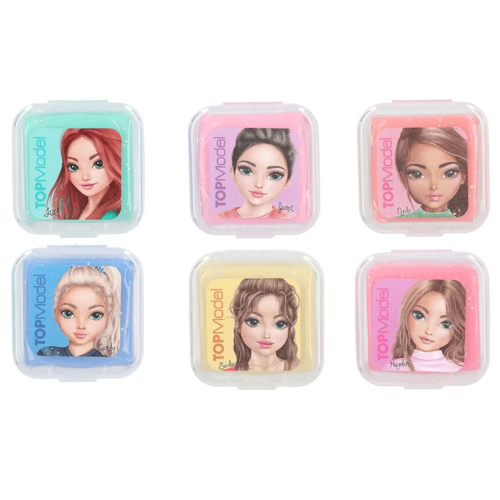 [12674] TOPModel - Gomme malléable avec paillettes assortiment