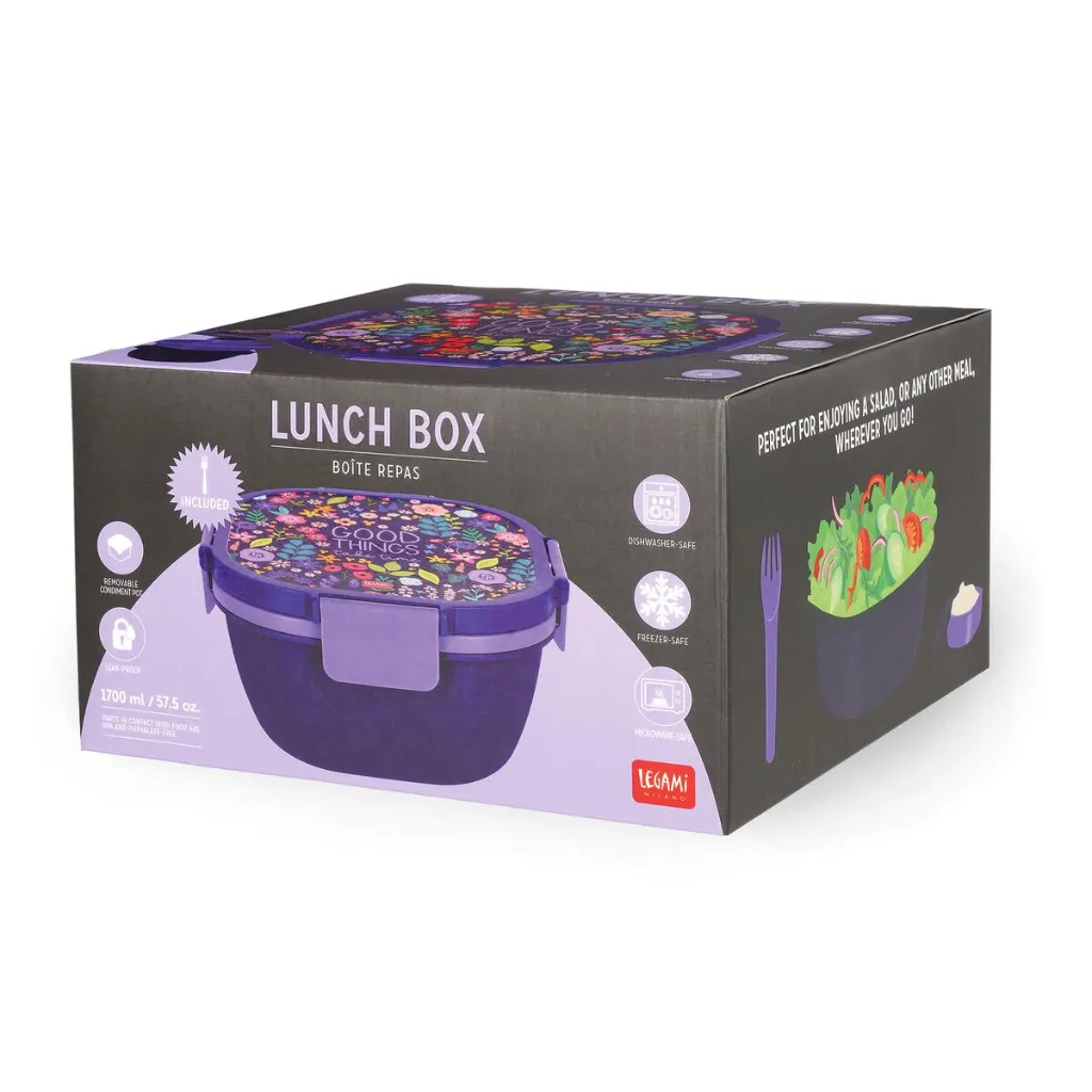 [LBS0004] Legami Lunch Box - Flowers