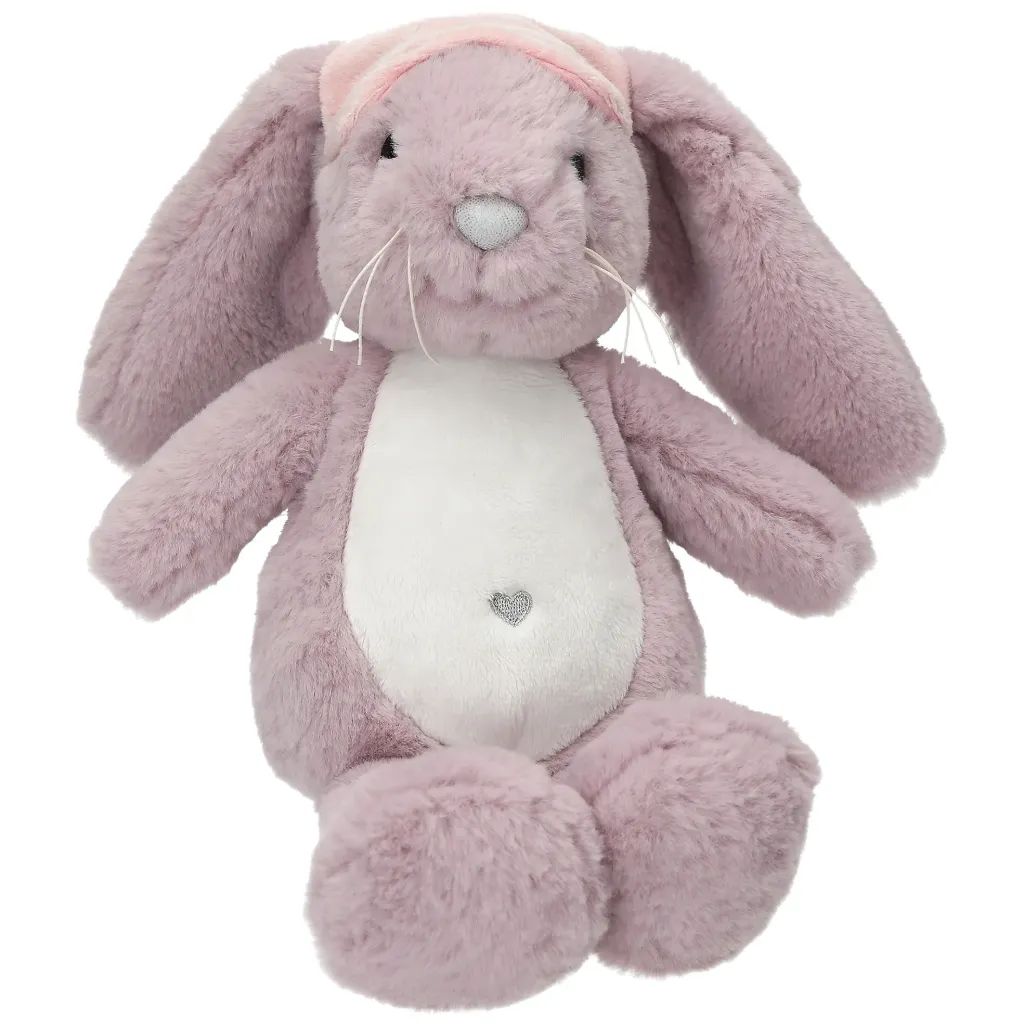 [13528] Princess Mimi - Peluche lapin violet avec masque de couchage