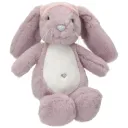 Princess Mimi - Peluche lapin violet avec masque de couchage