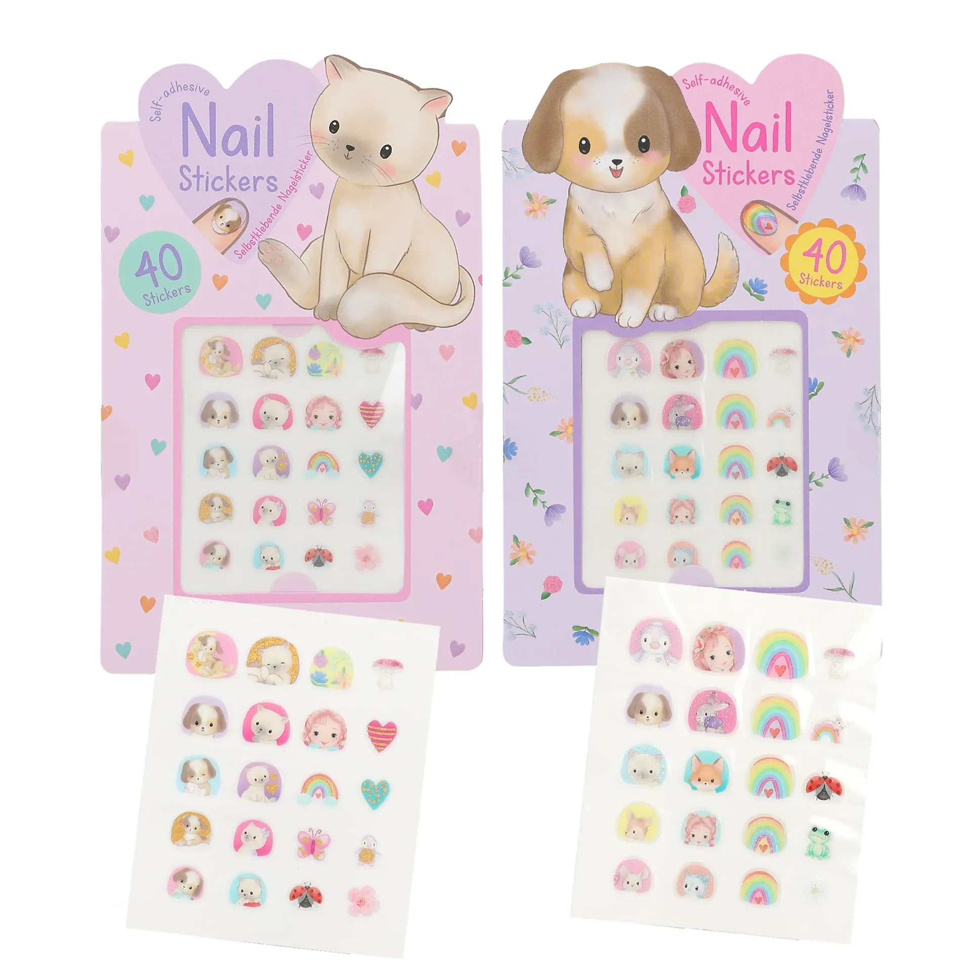 [13567] Princess Mimi - Nagelstickers dieren assortiment