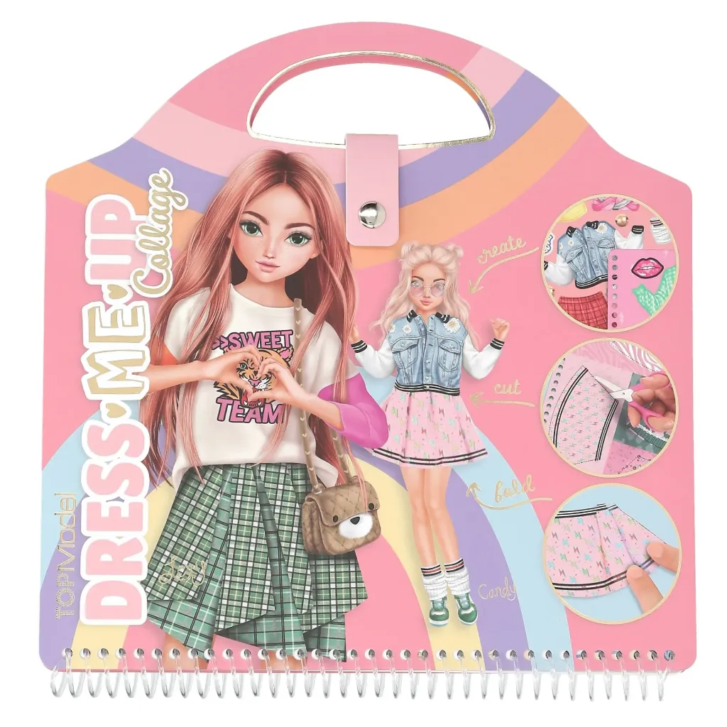 TOPModel - Dress Me Up Collage Book